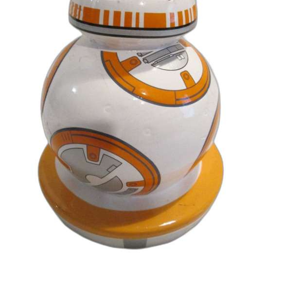 Star Wars BB-8 Droid Ceramic Coin Piggy Bank by FAB NY 8'' Lucas Film - Picture 3 of 5